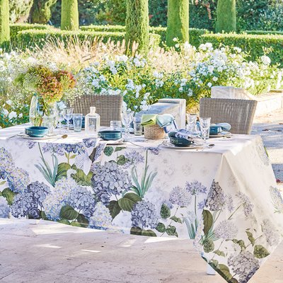 Nappe métis lin & coton JARDIN DE BRETAGNE GARNIER-THIEBAUT