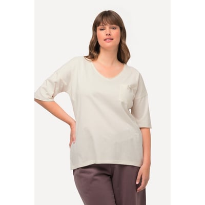 T-shirt d'intérieur oversize à col rond et ULLA POPKEN