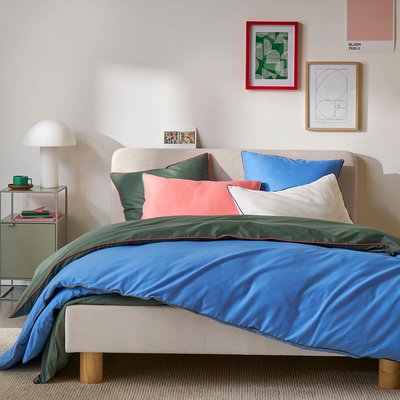 Housse de couette unie en coton, Macha LA REDOUTE INTERIEURS