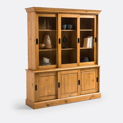 Буфет-шкаф для посуды из массива сосны, Authentic Style LA REDOUTE INTERIEURS