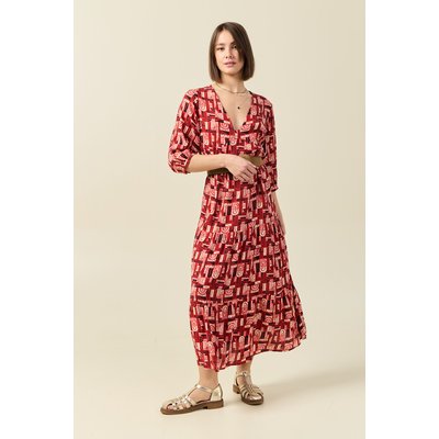 Robe longue droite fluide BONOBO