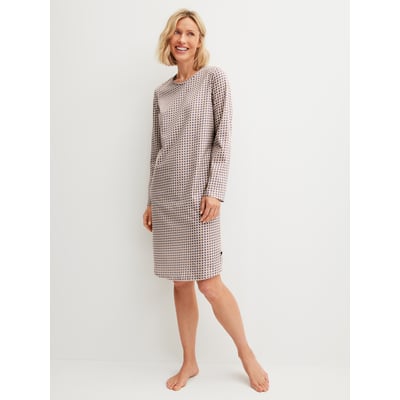 Chemise de nuit à manches longues manches longues Coton FLOWER NIGHTS CALIDA