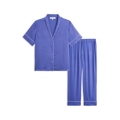 Pyjama col châle en satin de viscose, MARGOT LAURENCE TAVERNIER