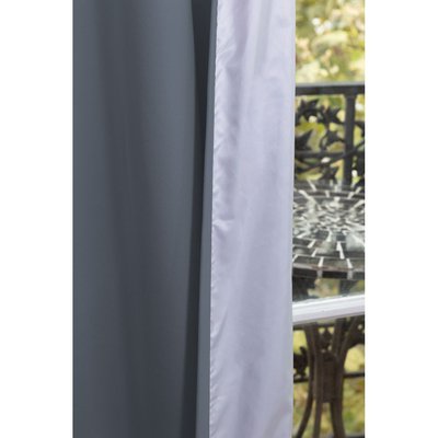 Rideau thermique Oeillet Blanc MC720 130 x 250 (LxH) MOONDREAM