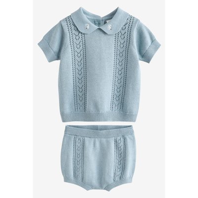 Short et haut en maille bébé, ensemble NEXT