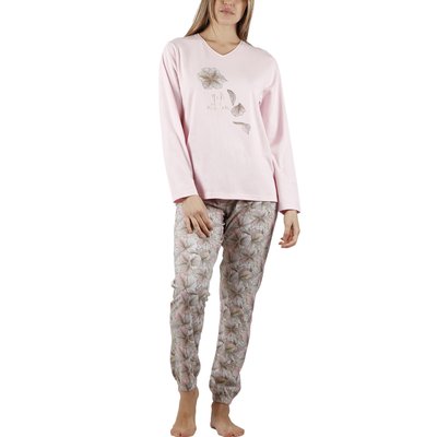 Pyjama pantalon top manches longues Made With Love ADMAS