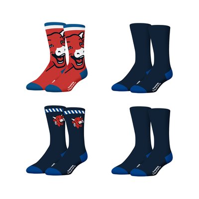 Lot de 4 Chaussette La Vache Qui Rit coton FREEGUN
