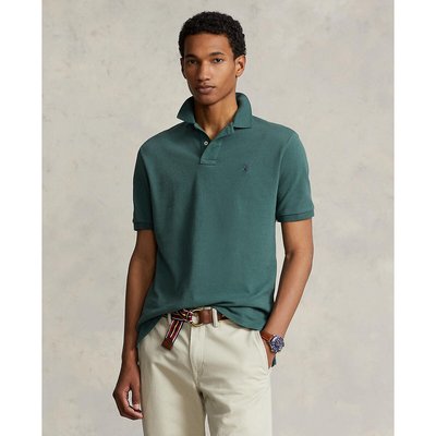 Футболка-поло прямого покроя из трикотажа пике POLO RALPH LAUREN