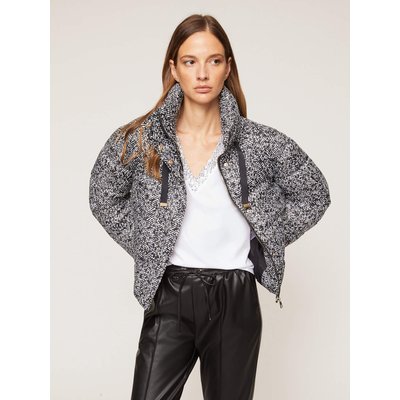 Blouson rembourré avec imprimé à chevrons MOTIVI