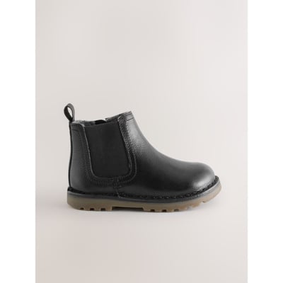 Bottines chelsea en cuir doublées NEXT