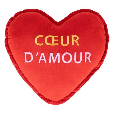 Coussin enfant forme cœur SOHA ATMOSPHERA