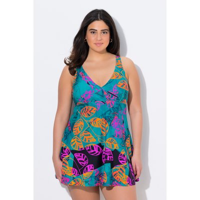Robe de bain, motif feuilles ULLA POPKEN