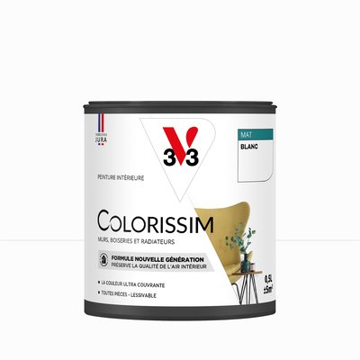 Peinture murale Colorissim Mat, Les blancs V33