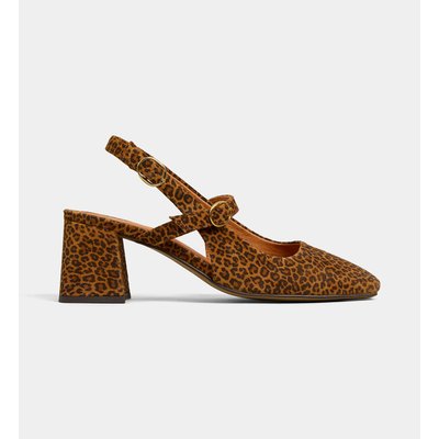 Escarpins Slingback Vaele Cuir GALERIES LAFAYETTE