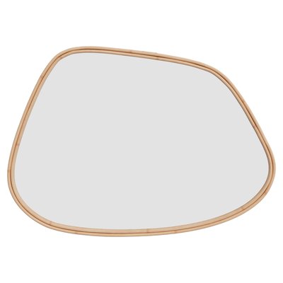 Miroir organique en rotin 81x56 cm - TSERI RENDEZ-VOUS DÉCO