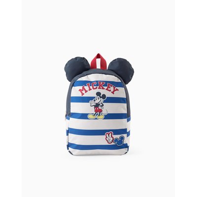 Sac à Dos Rayé avec Oreilles Mickey ZIPPY