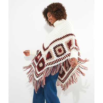 Poncho tres chaud femme outlet