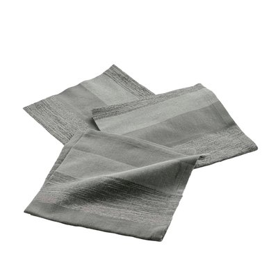 3 Serviettes de table coton Eldora DOUCEUR D'INTÉRIEUR