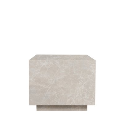 Table d'appoint Carrée en Marbre 40 cmx45 cm- LIPANI DRAWER
