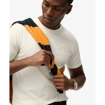 T-shirt décontracté à motif en relief Athletic SUPERDRY