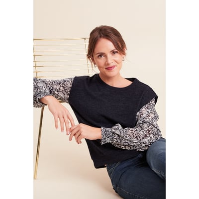 Pull col rond manches longues BREAL