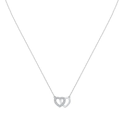 Collier en argent 925 et oxyde de zirconium CLEOR