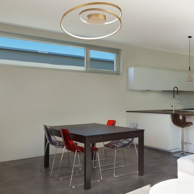 Plafonnier    lumière chaude  OZ IDEAL LUX
