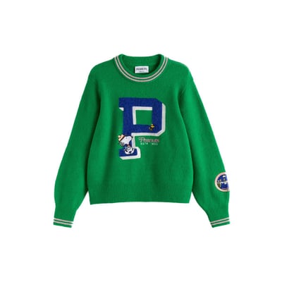 Pull ras du cou en maille à manches longues NEXT