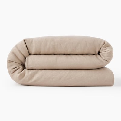 Housse de couette, 100% lin MONOPRIX