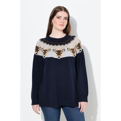 Pull norvégien, motif rennes ULLA POPKEN