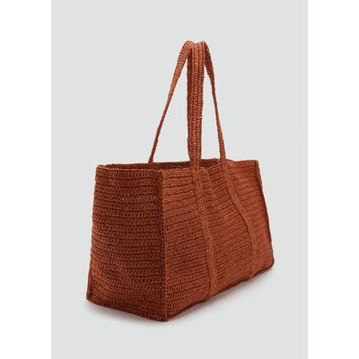 Sac cabas anse double fibres naturelles MANGO