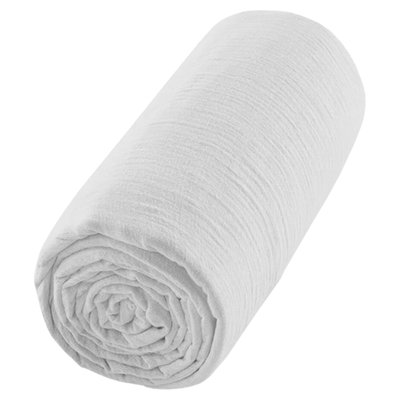 Drap housse uni en gaze de coton JEANNE SEVIRA KIDS