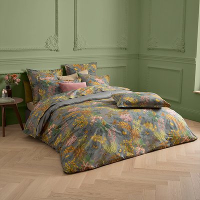 Housse de couette percale de coton 80 fils NUIT D ORCHIDEES GARNIER-THIEBAUT
