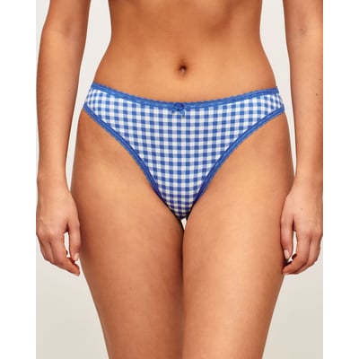 Tanga en coton vichy COZAZAIZ UNDIZ