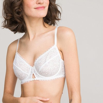 Бюстгальтер облегающий из кружева LA REDOUTE COLLECTIONS