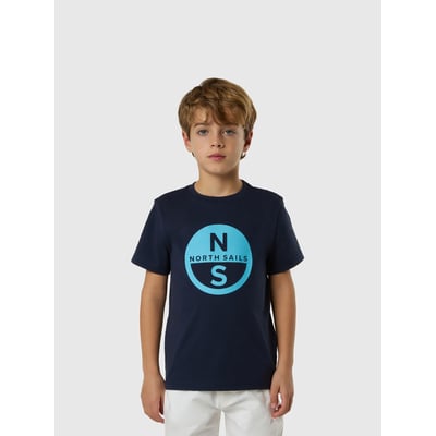 T-shirt avec imprimé de logo maxi NORTH SAILS