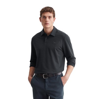 T-shirt long régulier en doux mélange de coton bio et de viscose MARC O'POLO