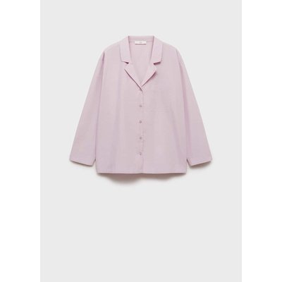 Chemise en coton garment washed MANGO