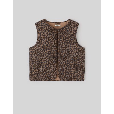 Veste sans manches léopard BZB