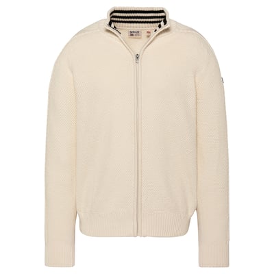 Cardigan en maille texturée SCHOTT