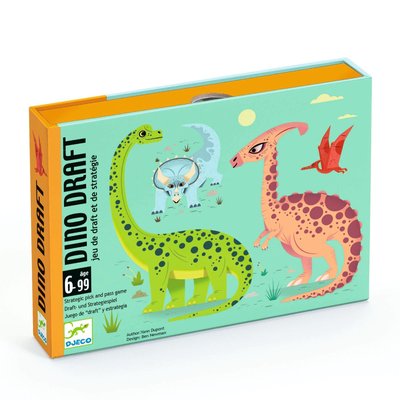 Jeu de cartes Dino Draft DJECO
