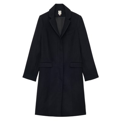 Manteau en lainage à chevrons franck INES DE LA FRESSANGE PARIS