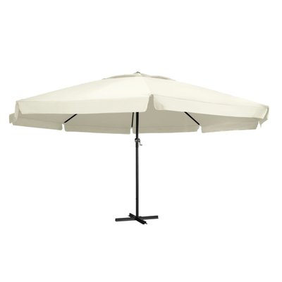 Parasol avec mât en aluminium diamètre 600cm HOME MAISON