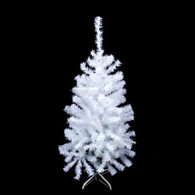 Sapin de noël synthétique enneigé blanc - Hauteur 150cm WADIGA