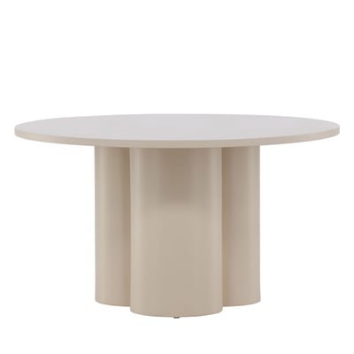 Table basse ronde en bois  80cm- OLIVIA VENTURE HOME