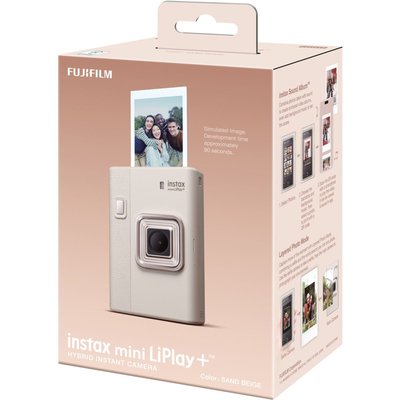 Appareil photo Instantané Intax Liplay plus beige FUJIFILM