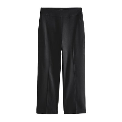 Pantalon tailleur slim court avec lin NEXT