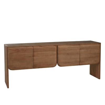 Buffet sur pied en bois de mindi, 4 portes ARCUS PIER IMPORT