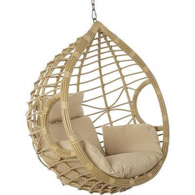 Fauteuil de jardin suspendu en rotin synthétique RECOLLECTION