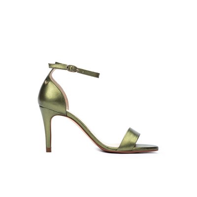 Sandales à talon cuir JULIA MARTINELLI